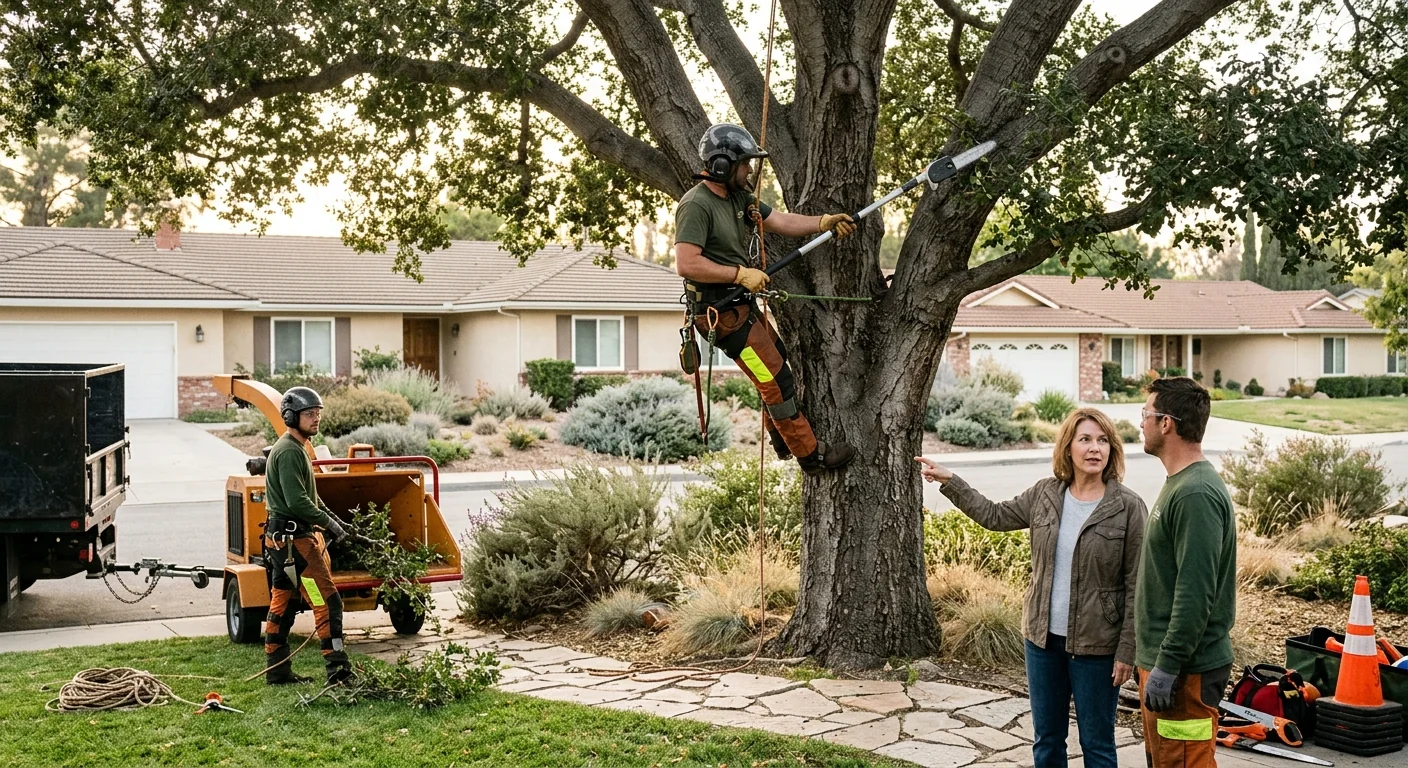 Thousand Oaks Tree Service team completing a Tree Service service visit in Thousand Oaks, CA